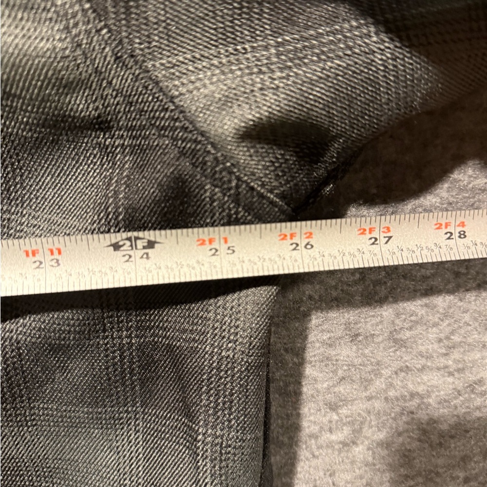 Dickies Fleece Lined Jacket mens XL 46-48 plaid gray black snap button up heavy - Picture 11 of 11